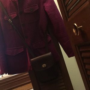 Coach Crossbody all Leather vintage